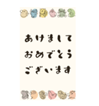 毎年使える♡開運おみくじ/年賀状(BIG)（個別スタンプ：25）