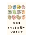 毎年使える♡開運おみくじ/年賀状(BIG)（個別スタンプ：26）