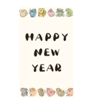 毎年使える♡開運おみくじ/年賀状(BIG)（個別スタンプ：27）