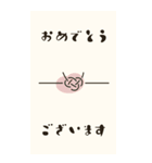 毎年使える♡開運おみくじ/年賀状(BIG)（個別スタンプ：39）