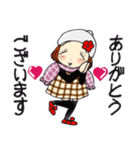 ひま子ちゃん713大人女子冬の幸せスタンプ（個別スタンプ：27）