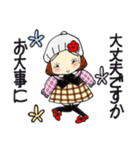 ひま子ちゃん713大人女子冬の幸せスタンプ（個別スタンプ：32）
