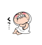 しろめちゃん・体調不良につき（個別スタンプ：11）