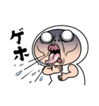 しろめちゃん・体調不良につき（個別スタンプ：32）