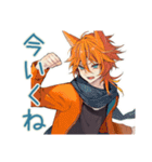 わんこ系ギャル男★冬の毎日（個別スタンプ：11）