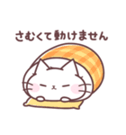 にゃーくんの冬の気づかいスタンプ（個別スタンプ：32）