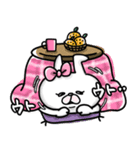 <再販>おでぶんうさもか⑥【*冬+お正月*】（個別スタンプ：15）