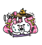 <再販>おでぶんうさもか⑥【*冬+お正月*】（個別スタンプ：16）