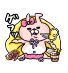 <再販>おでぶんうさもか⑥【*冬+お正月*】（個別スタンプ：23）