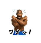 マッチョと過ごす年末年始（個別スタンプ：21）