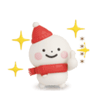 誰でも使える冬3Dカスタムスタンプだよ（個別スタンプ：22）