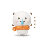 誰でも使える冬3Dカスタムスタンプだよ（個別スタンプ：25）