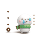 誰でも使える冬3Dカスタムスタンプだよ（個別スタンプ：27）