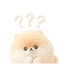 ふわふわぽぽちのやさしいスタンプ（個別スタンプ：19）