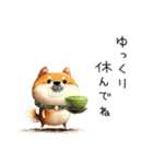 旅犬シバちよ★気遣いスタンプ（個別スタンプ：10）