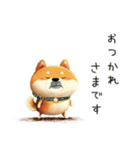 旅犬シバちよ★気遣いスタンプ（個別スタンプ：22）