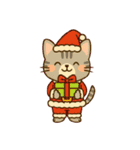 どうぶつたちのクリスマス（個別スタンプ：3）