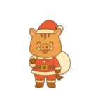 どうぶつたちのクリスマス（個別スタンプ：25）