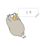 眠いハシビロコウ(メッセージスタンプ)（個別スタンプ：13）