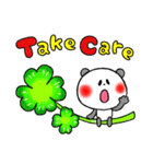 英語 中・上級者向け 粋なパンダ 冬（個別スタンプ：6）