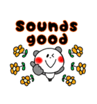 英語 中・上級者向け 粋なパンダ 冬（個別スタンプ：14）