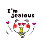 英語 中・上級者向け 粋なパンダ 冬（個別スタンプ：23）