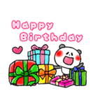 英語 中・上級者向け 粋なパンダ 冬（個別スタンプ：25）