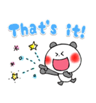 英語 中・上級者向け 粋なパンダ 冬（個別スタンプ：30）