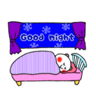 英語 中・上級者向け 粋なパンダ 冬（個別スタンプ：39）