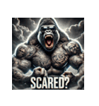 ファンキーゴリラスタンプ（個別スタンプ：1）