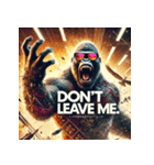 ファンキーゴリラスタンプ（個別スタンプ：3）