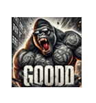 ファンキーゴリラスタンプ（個別スタンプ：5）