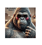 ファンキーゴリラスタンプ（個別スタンプ：9）