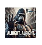 ファンキーゴリラスタンプ（個別スタンプ：11）