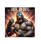 ファンキーゴリラスタンプ（個別スタンプ：12）