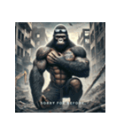 ファンキーゴリラスタンプ（個別スタンプ：13）