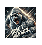 ファンキーゴリラスタンプ（個別スタンプ：18）