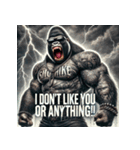 ファンキーゴリラスタンプ（個別スタンプ：20）