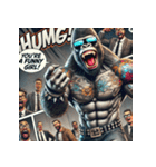 ファンキーゴリラスタンプ（個別スタンプ：24）