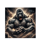 ファンキーゴリラスタンプ（個別スタンプ：28）