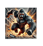 ファンキーゴリラスタンプ（個別スタンプ：32）