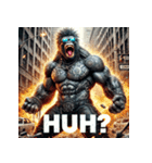 ファンキーゴリラスタンプ（個別スタンプ：33）