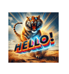 ULTIMATE TIGER – 荒ぶる猛牙 –（個別スタンプ：2）