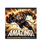 ULTIMATE TIGER – 荒ぶる猛牙 –（個別スタンプ：7）