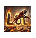 ULTIMATE TIGER – 荒ぶる猛牙 –（個別スタンプ：9）