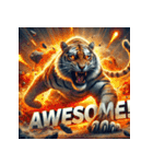 ULTIMATE TIGER – 荒ぶる猛牙 –（個別スタンプ：17）