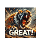 ULTIMATE TIGER – 荒ぶる猛牙 –（個別スタンプ：19）