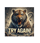 ULTIMATE TIGER – 荒ぶる猛牙 –（個別スタンプ：35）