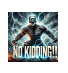 フランケンシュタイン！（個別スタンプ：4）