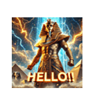 黄金王ツタンカーメン - GOD MODE（個別スタンプ：2）